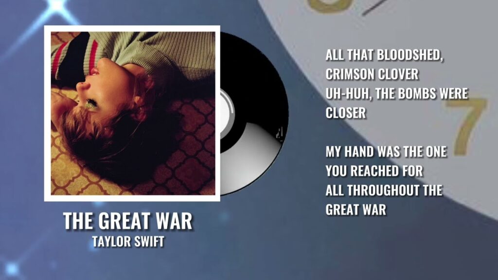 the great war taylor swift lyrics